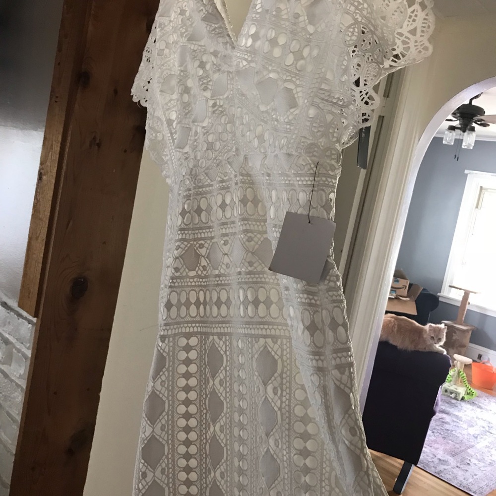 White dress